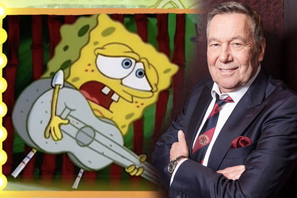 Neue CD: Roland Kaiser singt jetzt mit Spongebob Schwammkopf!