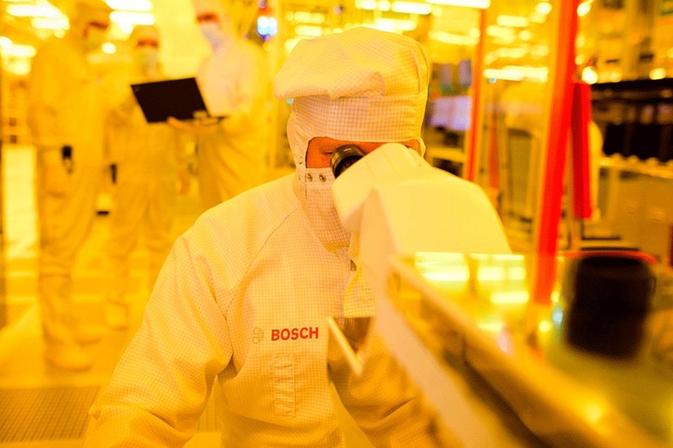 In Dresden will Bosch erstmals hochmoderne Wafer mit 300-Millimeter-Technologie produzieren.