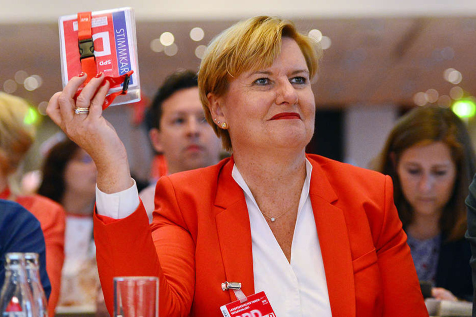 Die Bundestagsabgeordnete Eva Högl (SPD) nimmt an der Vertreterversammlung SPD Berlin zur Wahl der Landesliste für die Bundestagswahl teil.