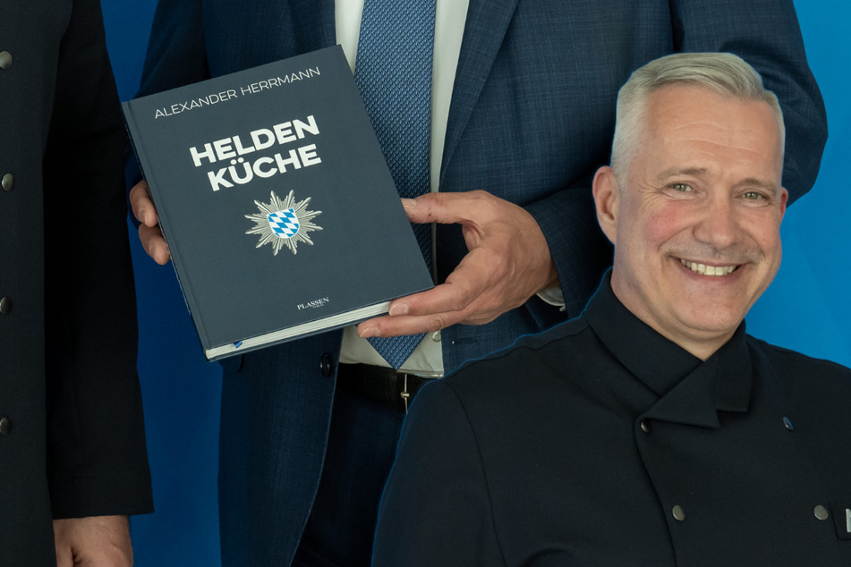 München: "Heldenküche": Starkoch Alexander Herrmann bringt Kochbuch mit der Polizei heraus