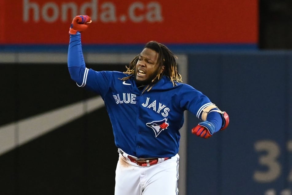 Vladimir Guerrero Jr. hit his 47th home run of the season in Toronto's win over Baltimore on Saturday.