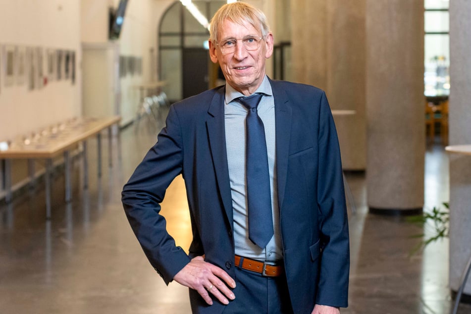 AfD-Fraktionschef Steffen Hanisch (65).