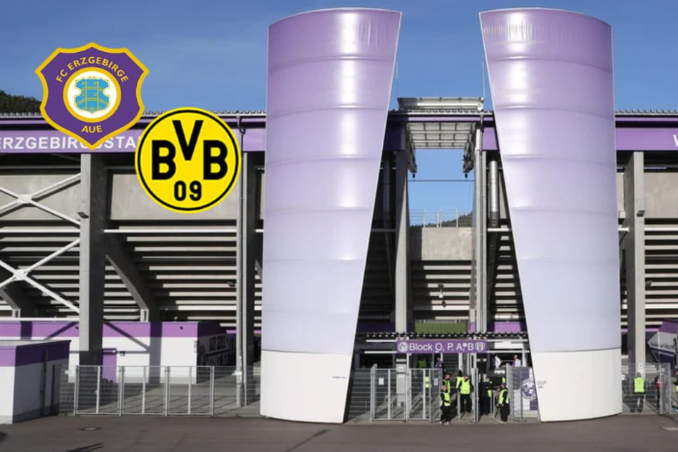 Neuer Shuttleparkplatz beim Aue-Spiel gegen Borussia Dortmund