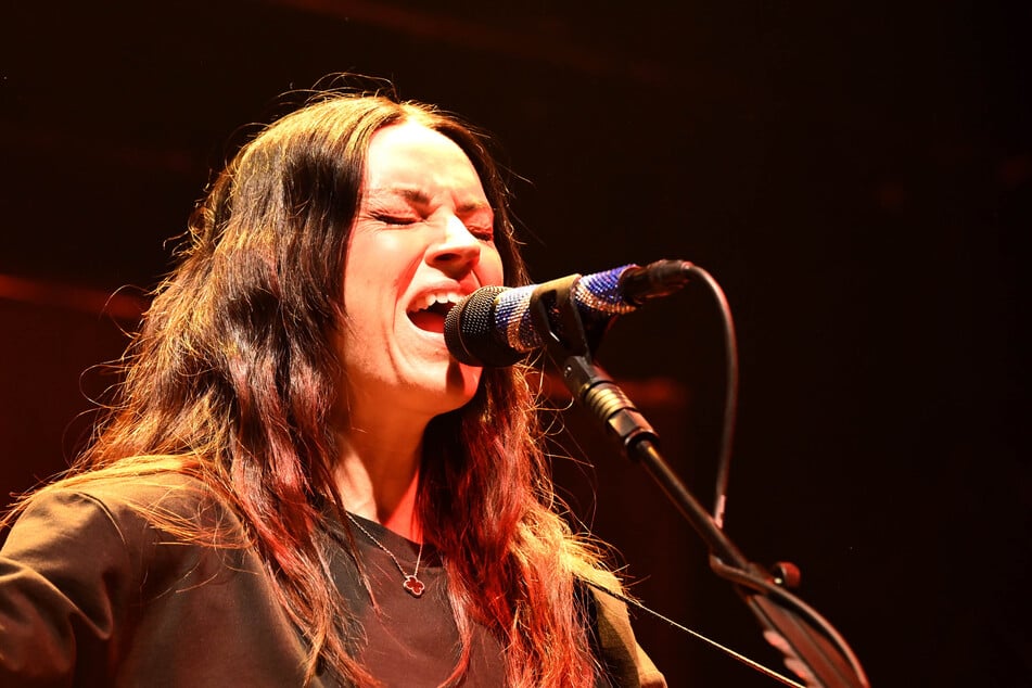 Mit viel Stimme überzeugte Amy Macdonald (38) in Leipzig.