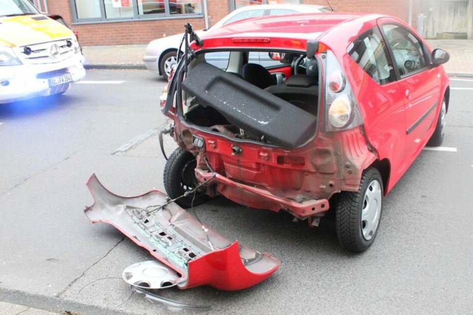 Der Citroen des Seniors wurde erheblich beschädigt.