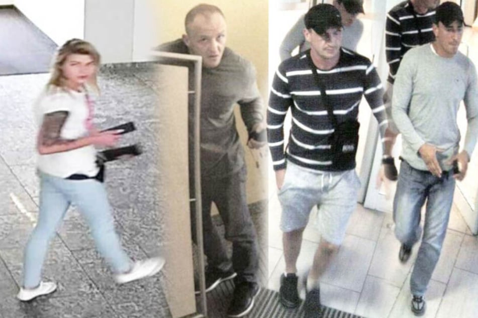 Geldautomaten manipuliert: Polizei fahndet nach vier Personen!