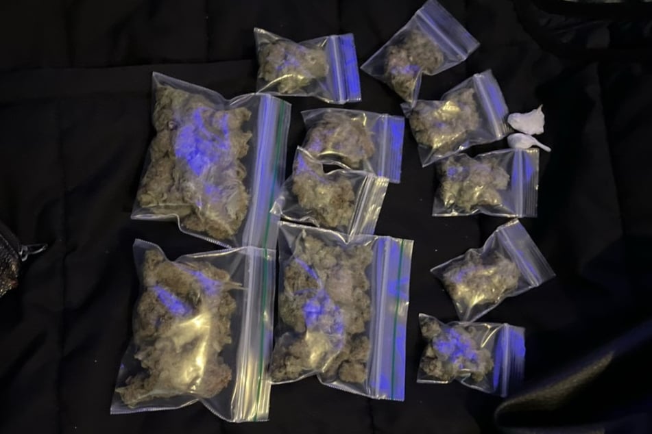 Unter anderem stellten die Ermittler Cannabis und Kokain in nicht geringer Menge sicher.