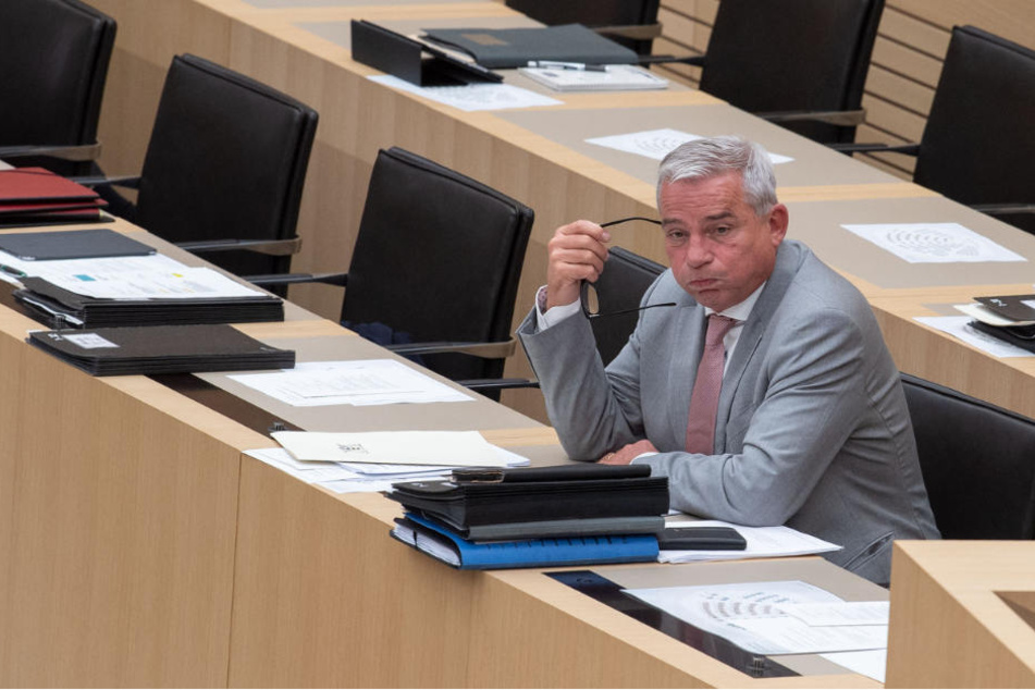 Strobl am Mittwoch im Landtag: Die Polizeiarbeit rund um Freiburg sorgt zunehmend für Spannungen.