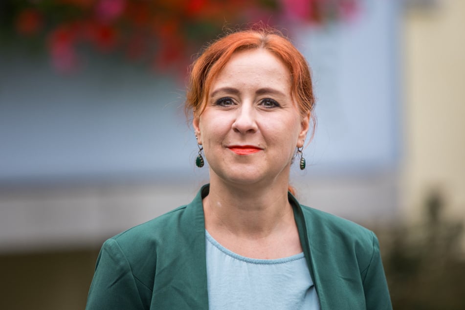 Franziska Schubert (42) führt die Fraktion von Bündnis 90/Die Grünen im Landtag.
