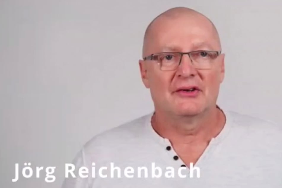 Jörg Reichenbach von der AfD Zwickau wirbt in einem Internet-Video für das "Bündnis freier Betriebsräte".