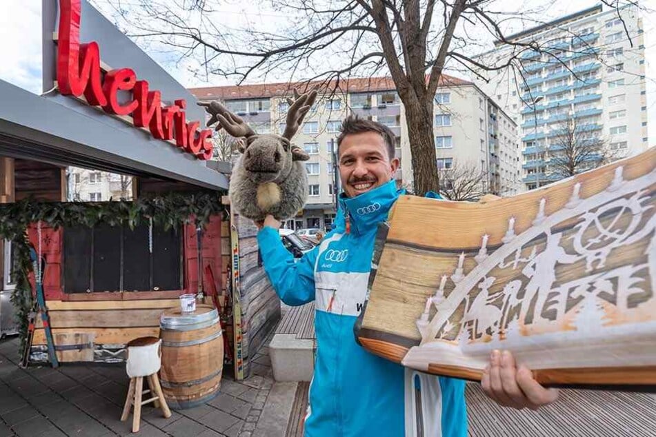 "henrics"-Chef Henrik Bonesky (39) freut sich auf die weihnachtlichen Après-Ski-Partys.