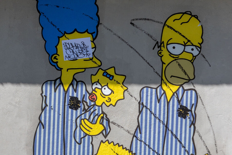 "Simpsons"-Gemälde an Holocaust-Gedenkstätte beschmiert