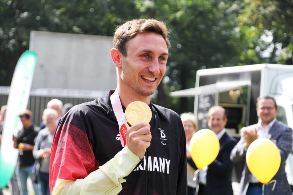 Der Triathlet Martin Schulz unterstützt die olympische Bewerbung für Leipzig.