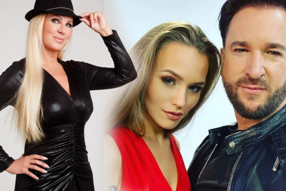 Michael Wendler war mit seiner Noch Ehefrau Claudia (l) fast 30 Jahre zusammen. Mit seiner neuen Freundin Laura nun knapp über ein Jahr. (Bildmontage)