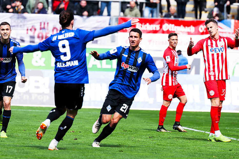 Ein Tag der Freude: Im vierten Anlauf wird der SV Waldhof Mannheim endlich in die 3. Liga aufsteigen.