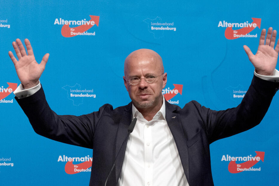 Andreas Kalbitz (46), Landesvorsitzender der AfD in Brandenburg.
