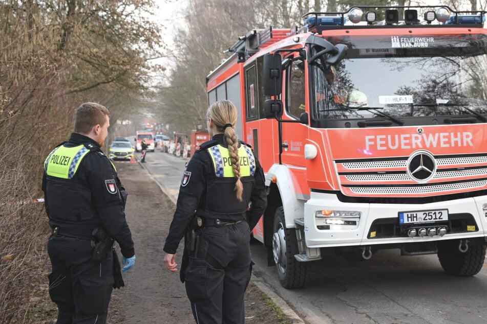 Die Feuerwehr konnte dem Mann nicht mehr helfen.