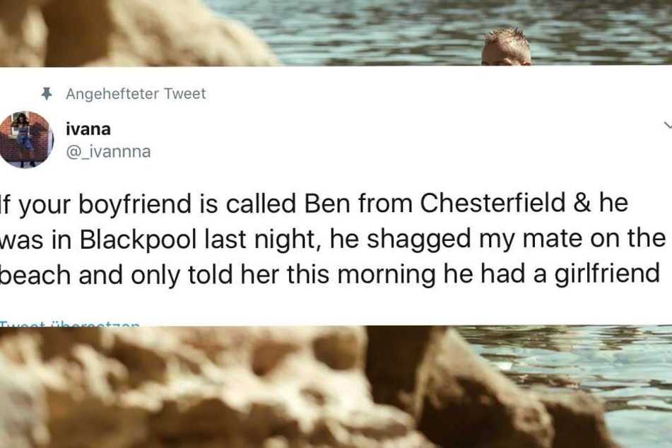 Mit diesem Tweet wurde der Seitensprung öffentlich gemacht.