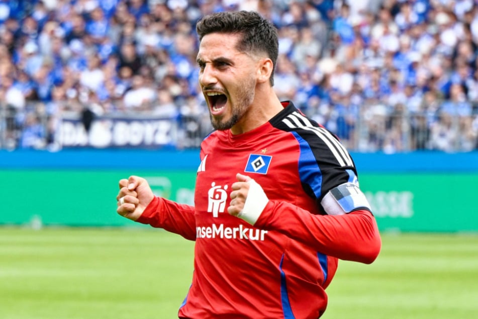 Beim HSV avancierte Ludovit Reis (26) zum Aufstiegshelden und Publikumsliebling. Jetzt steht er vor einem Wechsel zu Werder Bremen. (Archivfoto)