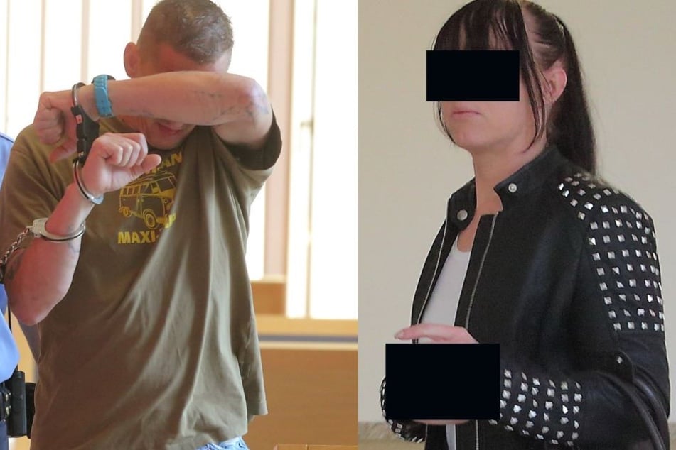Die beiden Angeklagten schweigen.