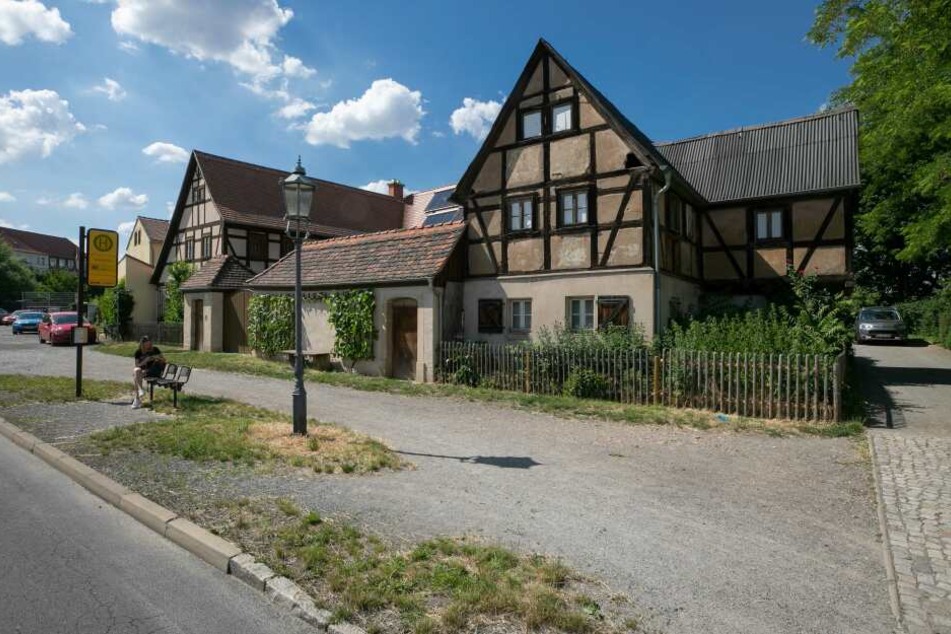 Zu den ersten Puzzle-Teilen des Großprojekts gehört die Entsiegelung des Dorfkerns Altdobritz, der künftig grüner werden soll.