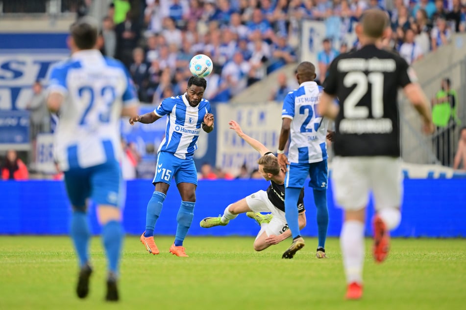 Schon früh lag der 1. FC Magdeburg mit 0:2 zurück.