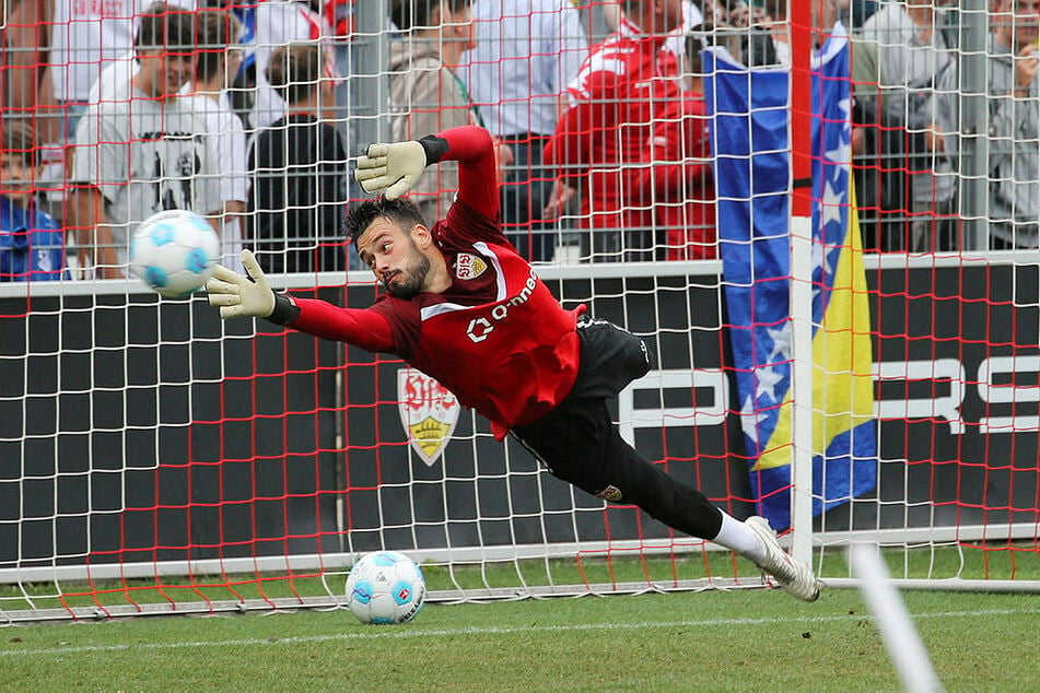 Ex-SGD-Keeper Stefan Drljaca (25) ist fest bei den Stuttgarter Profis eingeplant.