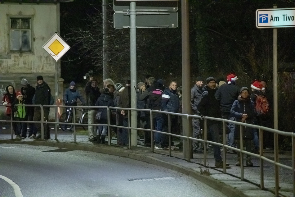 Polizei löst "Corona-Spaziergang" in Freiberg auf