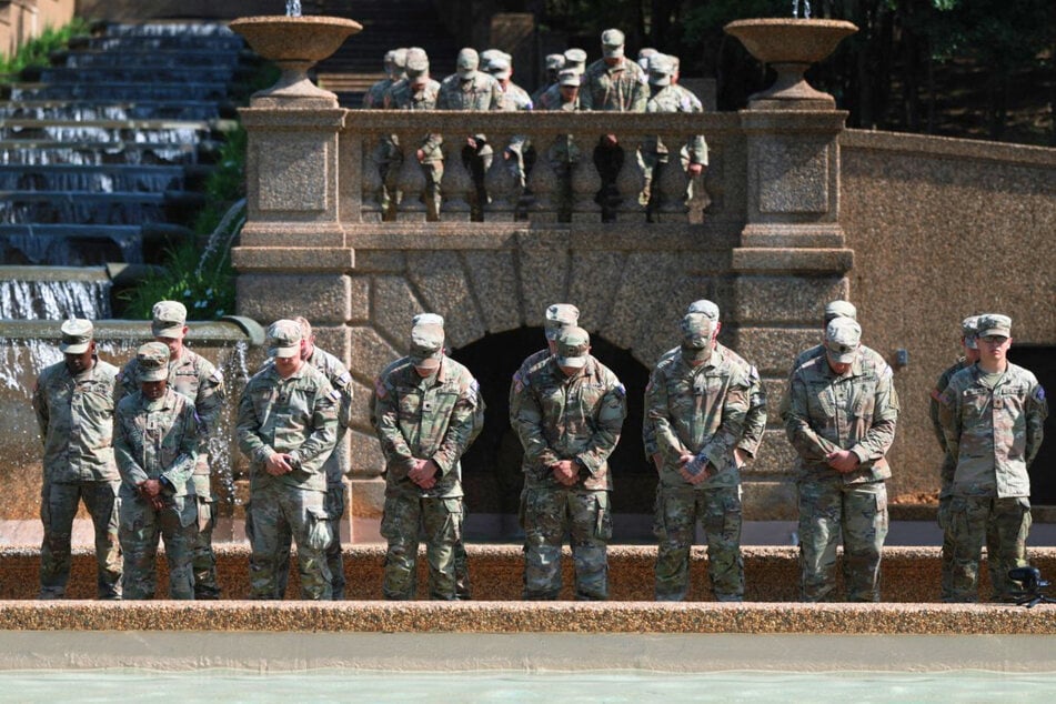 President Donald Trump's administration recently moved forward a plan to construct long-term housing for National Guard troops deployed in Washington DC.