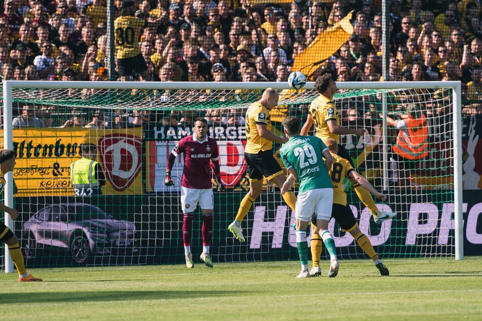 In den ersten 60 Minuten ließ Dresden wenig zu. Dann schlug die Stunde von Keeper Stefan Drljaca, der alles hielt, was auf seinen Kasten kam.