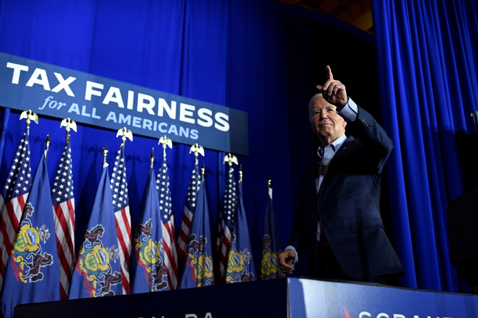 US President Joe Biden visited his hometown of Scranton, Pennsylvania on Tuesday for a campaign rally ahead of the 2024 election.