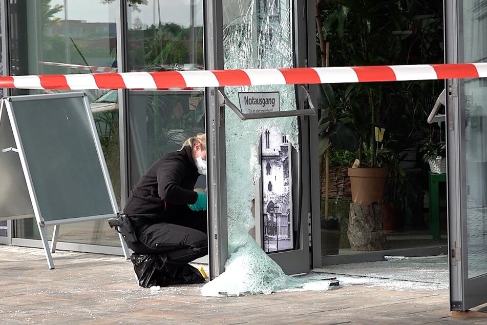 Die Kriminalpolizei sicherte Spuren.