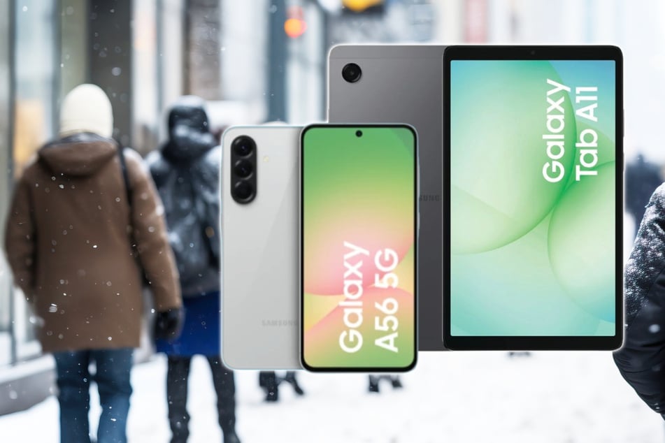Samsung Galaxy A56 5G inkl. Tab A11 für einmalig 25 Euro im Winter-Deal