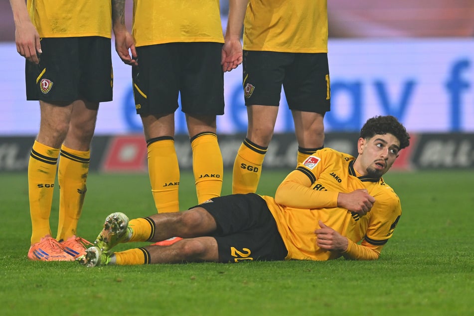 Ben Bobzien (22) half Dynamo gegen Darmstadt, wo er nur konnte.