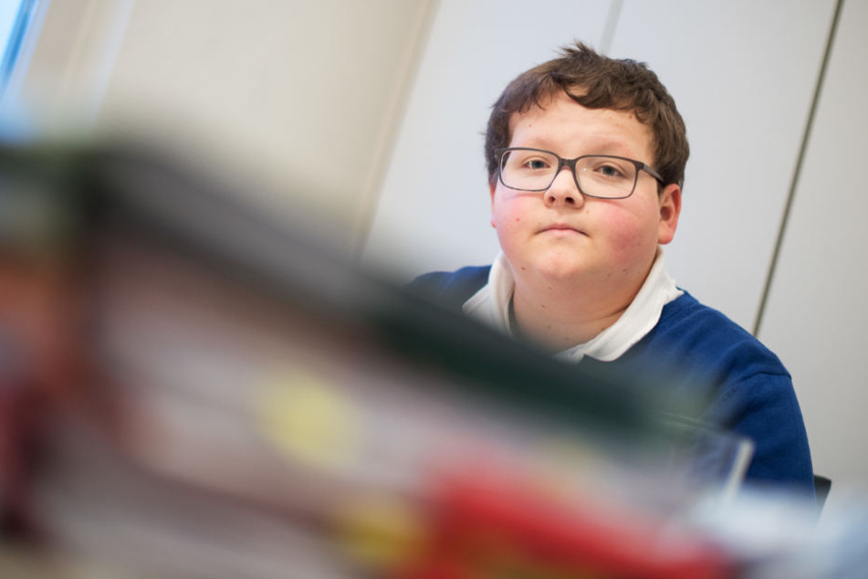 Jochen Knoop im Büro seines Ludwigsburger Anwalts.