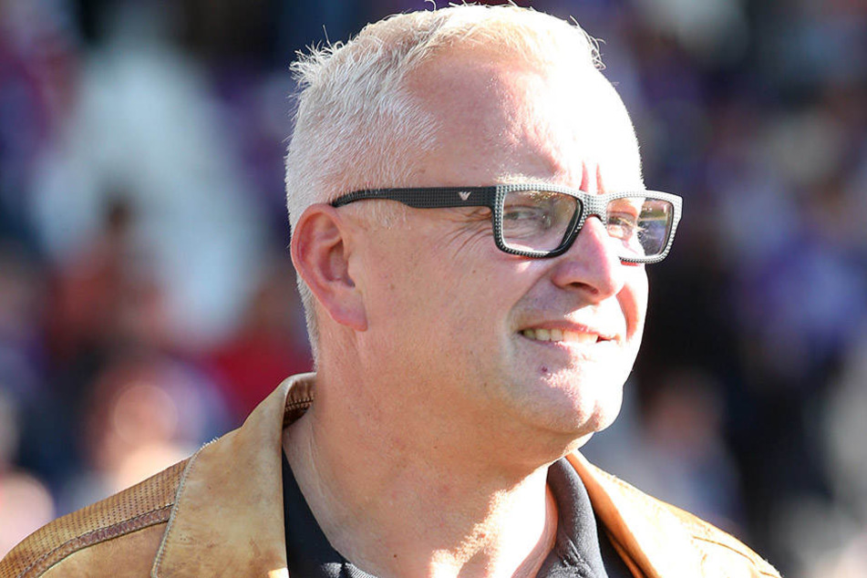 Michael Voigt blickt zufrieden in die Zukunft. Mit dem neuen Stadion entsteht ein neuer Meilenstein in der Geschichte des FC Erzgebirge.