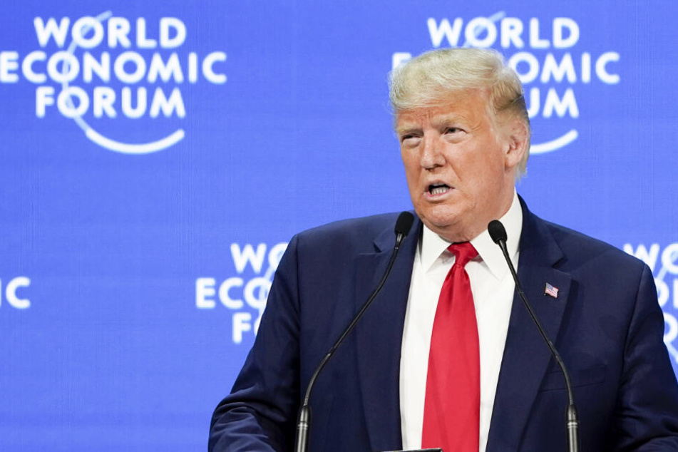Donald Trump in Davos: "Müssen die Vorhersagen einer Apokalypse ablehnen"