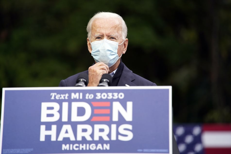 Joe Biden, demokratischer Bewerber um die Präsidentschaftskandidatur und ehemaliger US-Vizepräsident, spricht bei einer Wahlkampfveranstaltung.