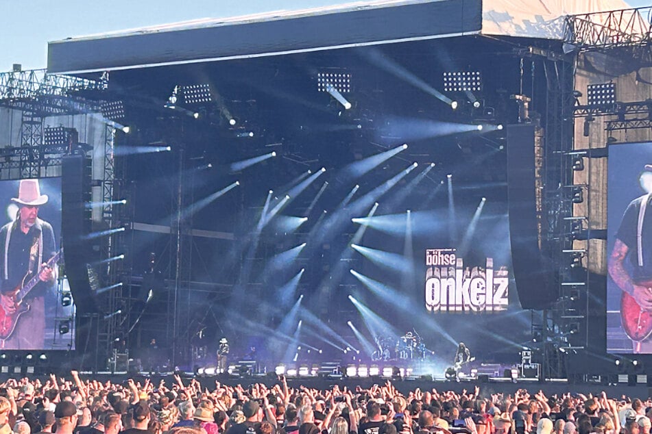 Zwei Tage lang rockten die Böhsen Onkelz vor rund 140.000 Fans in der Rinne.