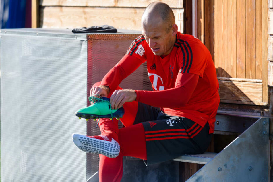 Arjen Robben kann aktuell nicht für den FC Bayern München auf dem Feld stehen.