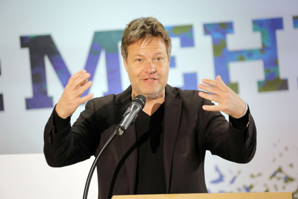 Robert Habeck sprach am Samstag in Chemnitz und bekam dafür Standing Ovations.