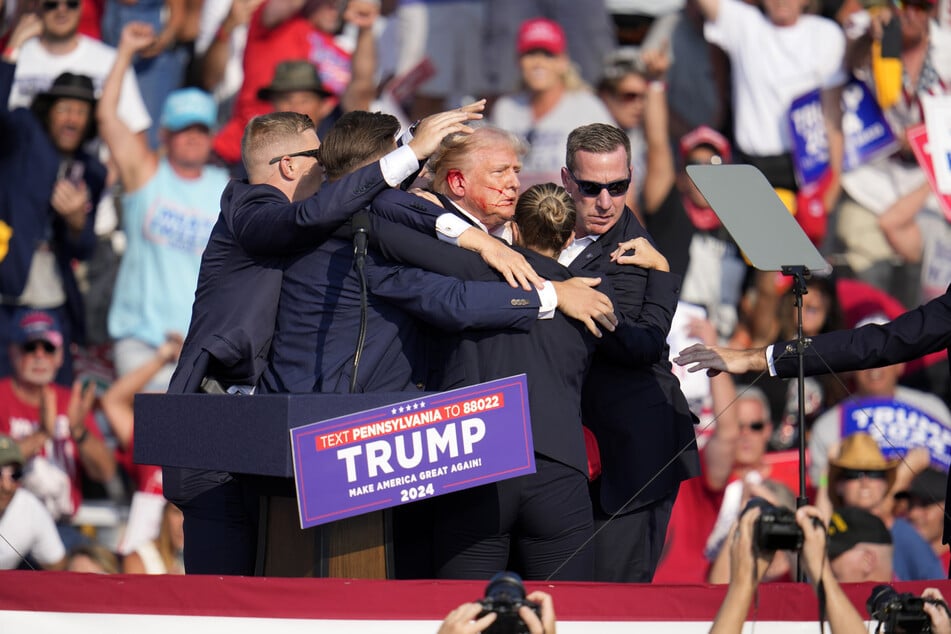 Donald Trump (78) wurde am Ohr getroffen.