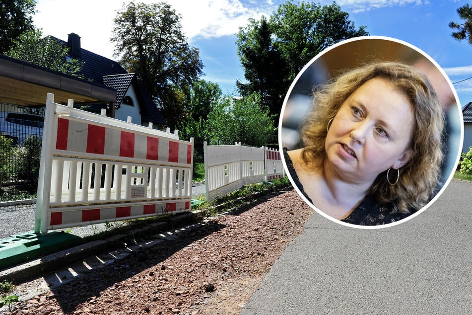 Baustellen Chemnitz: Urlaub und Krankheitswelle: Baustelle in Schönau wird einfach nicht fertig