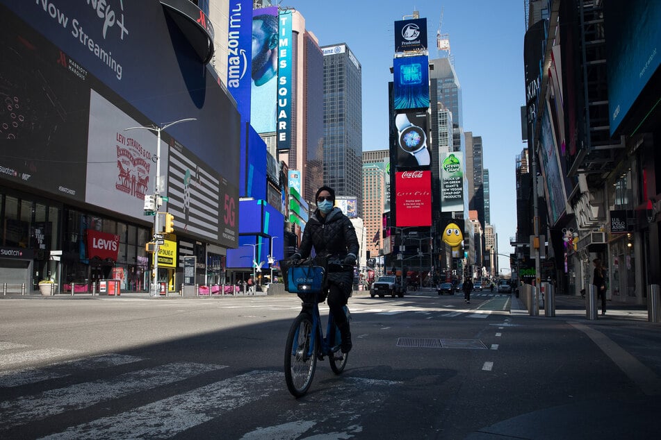 Am New Yorker Times Square soll schon bald eine Anzeigentafel von McDonald's zu sehen sein, welche für die Corona-Schutzimpfung wirbt.