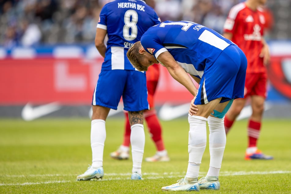 Luca Schuler (25) konnte die Erwartungen bei Hertha bislang nicht erfüllen.