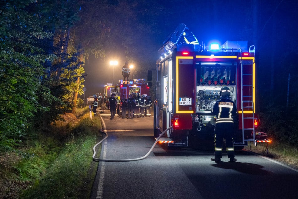 Schon wieder Feuer bei Zittau! Polizei geht von Brandstiftung aus
