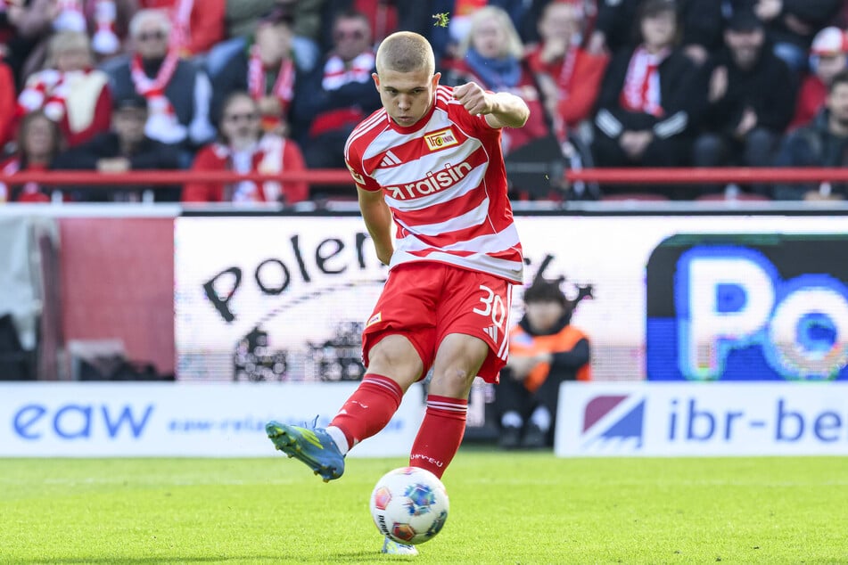 Dmytro Bogdanov (19) durfte schon für die Union-Profis in der Bundesliga ran.