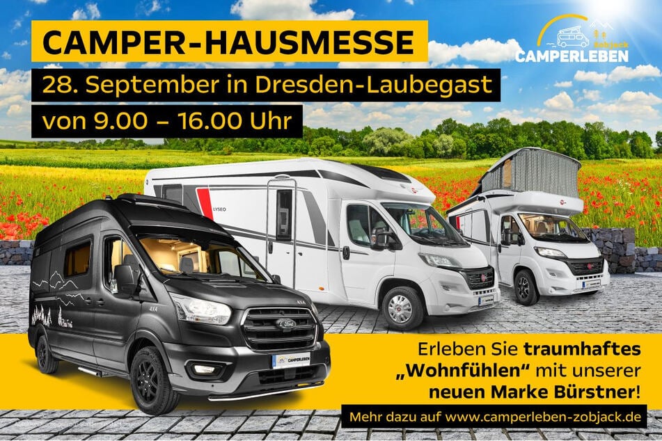 Camper-Hausmesse am 28. September bei CampErleben Zobjack.