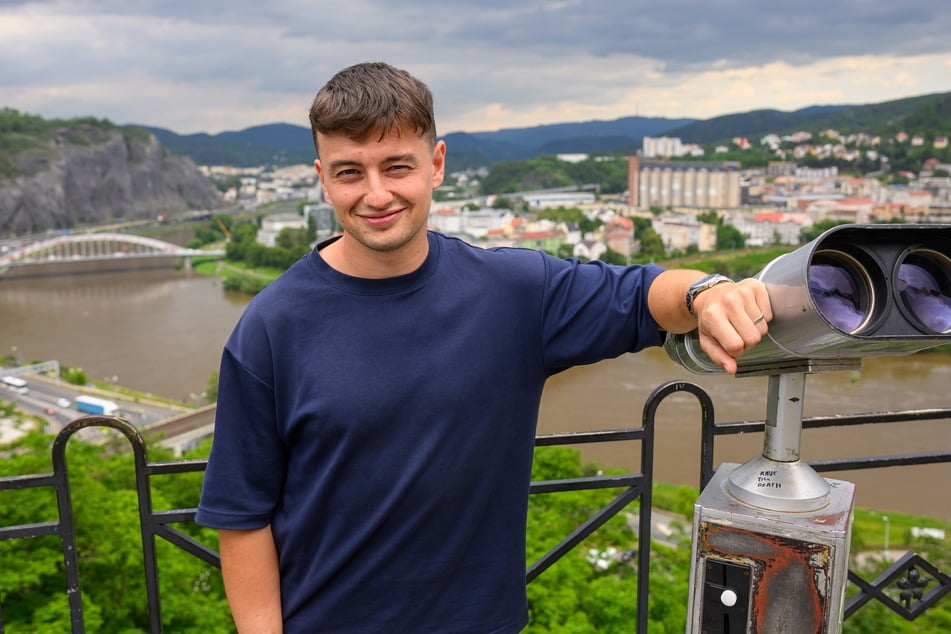 Tomas Andres (28) ist in Ústí groß geworden. Vielleicht fühlt er sich deshalb in Dresden so wohl, weil beide Städte mit der Elbe verbunden sind.