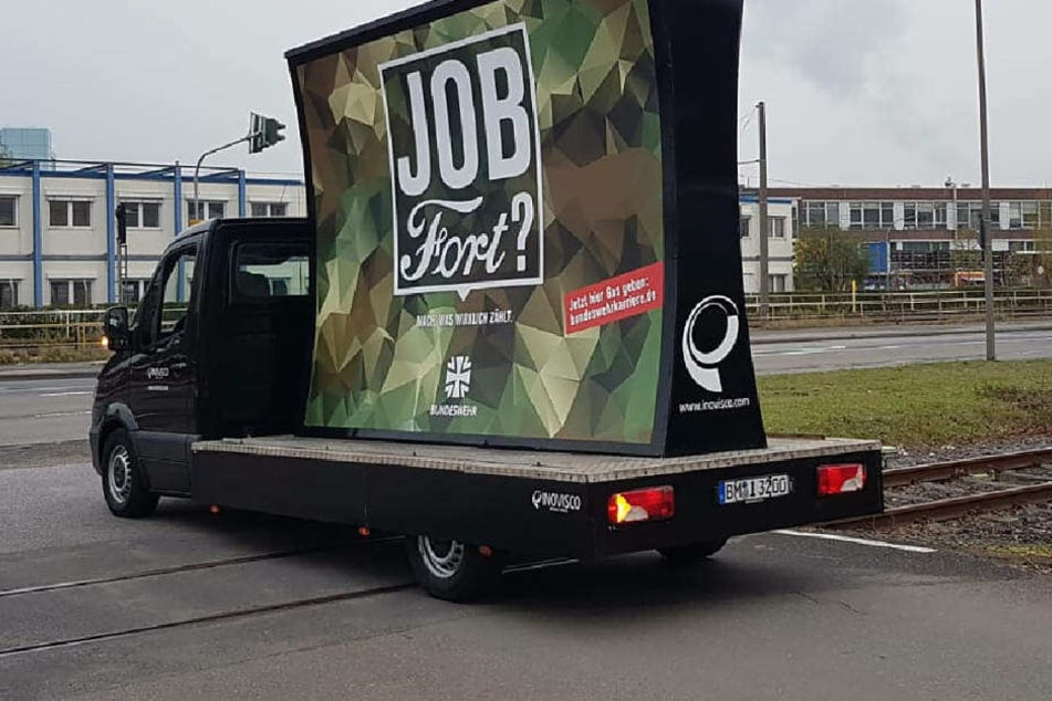 18.000 Euro kostete die Werbe-Kampagne der Bundeswehr. Trotz heftiger Kritik sieht das Verteidigungs-Ministerium die Aktion als Erfolg.
